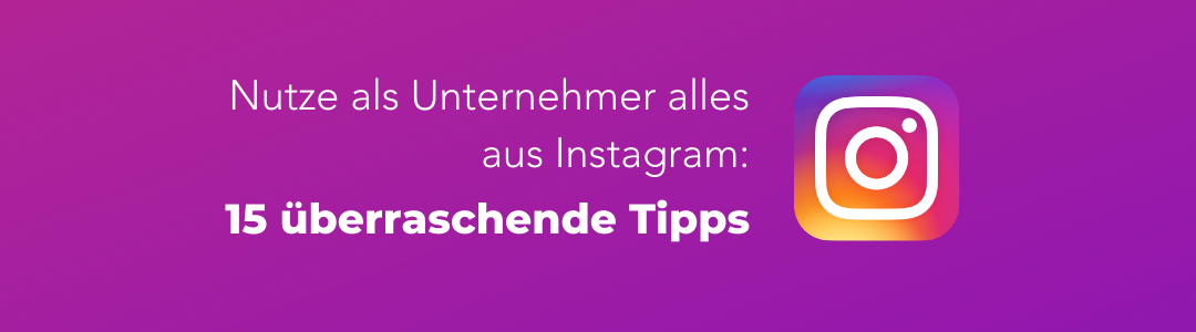 Unternehmens Instagram tipps